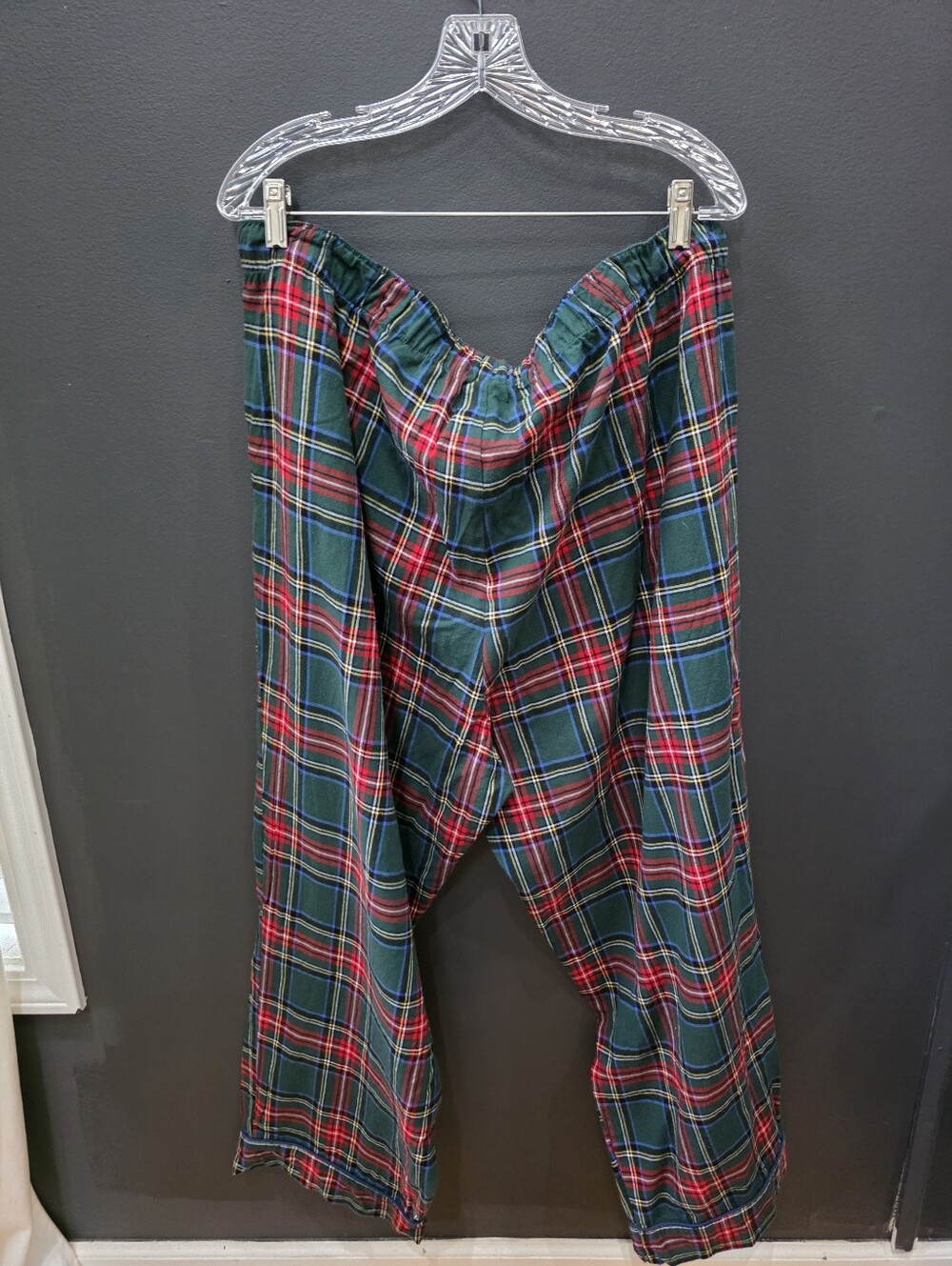 Petite Plume Women's Plaid Brushed Twill Pajama Set 1X Kensington Tartan - Picture 12 of 14